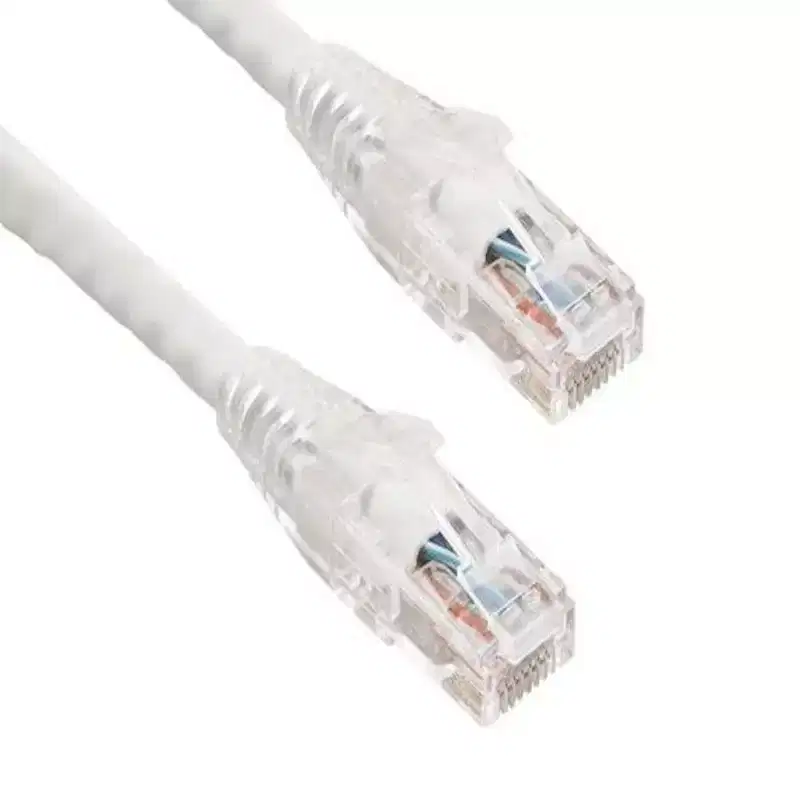 SANOXY Cables and Adapters; 5ft Cat6 550 MHz UTP Ethernet Network Patch Cable with Clear Snagless Boot, White