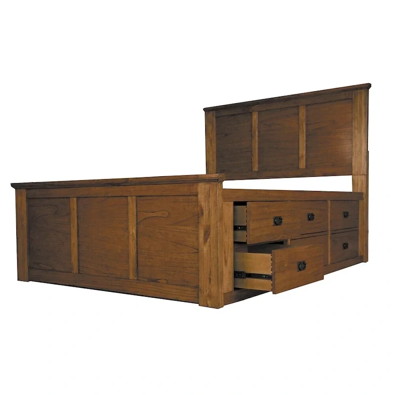Aira 3-piece Solid Wood King Storage Bedroom Set