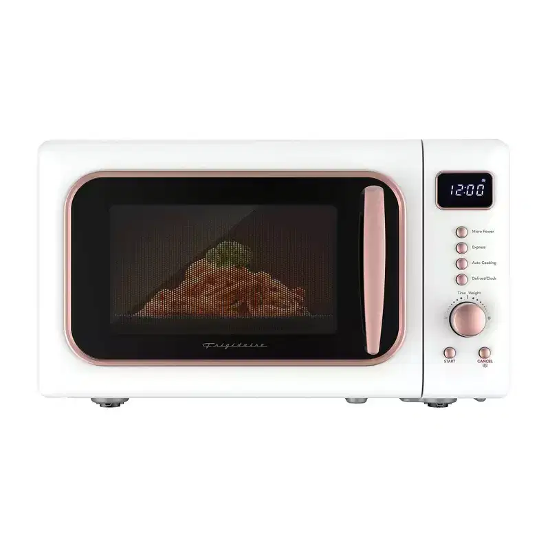 Frigidaire 0.7 cu ft Retro Countertop Microwave Oven White