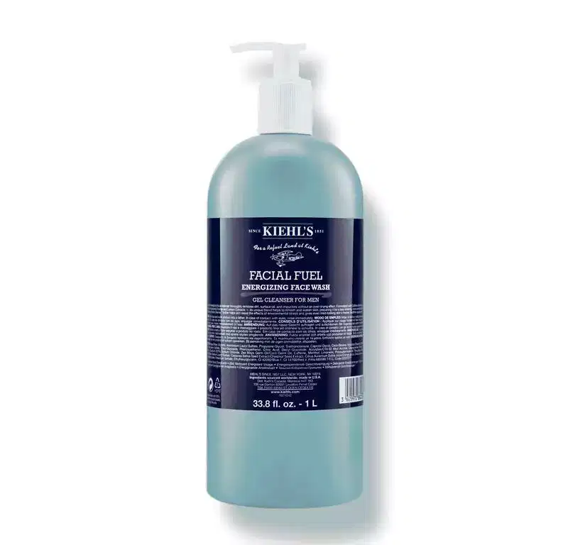 Kiehl's Facial Fuel Energizing Face Wash  33.8 fl oz (1L)