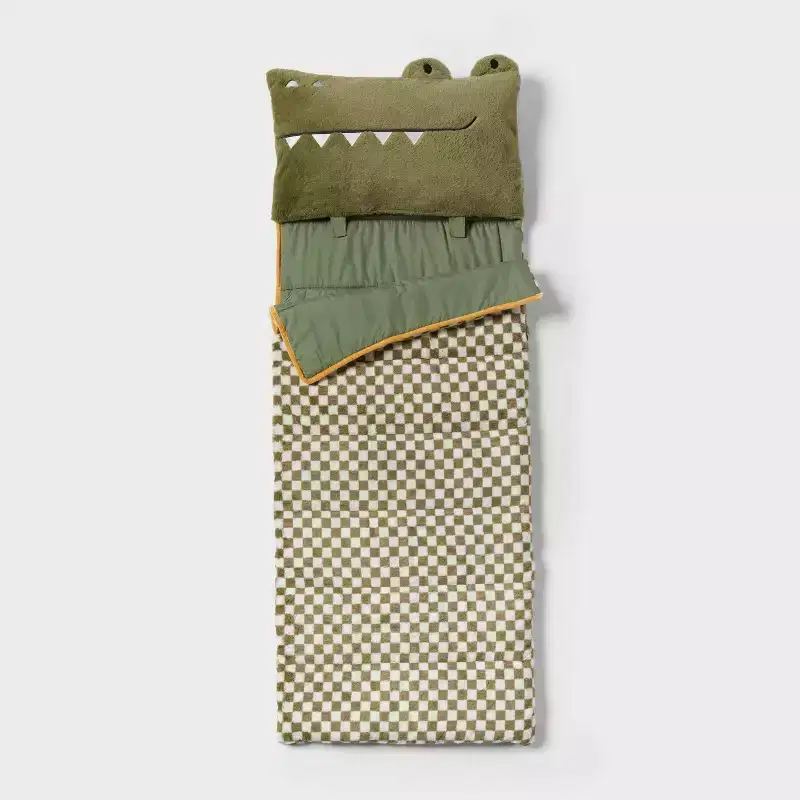 Alligator Kids' Sleeping Bag - Pillowfort™