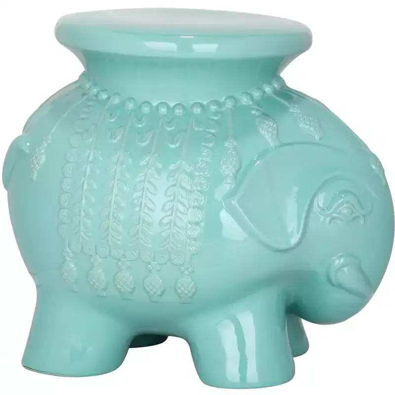 Elephant Garden Stool - Indoor/Outdoor - ACS4501 - Safavieh