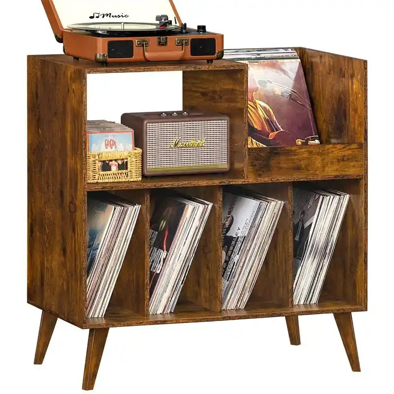 Large Record Player Stand - 15.75D x 31.5W x 32.52H