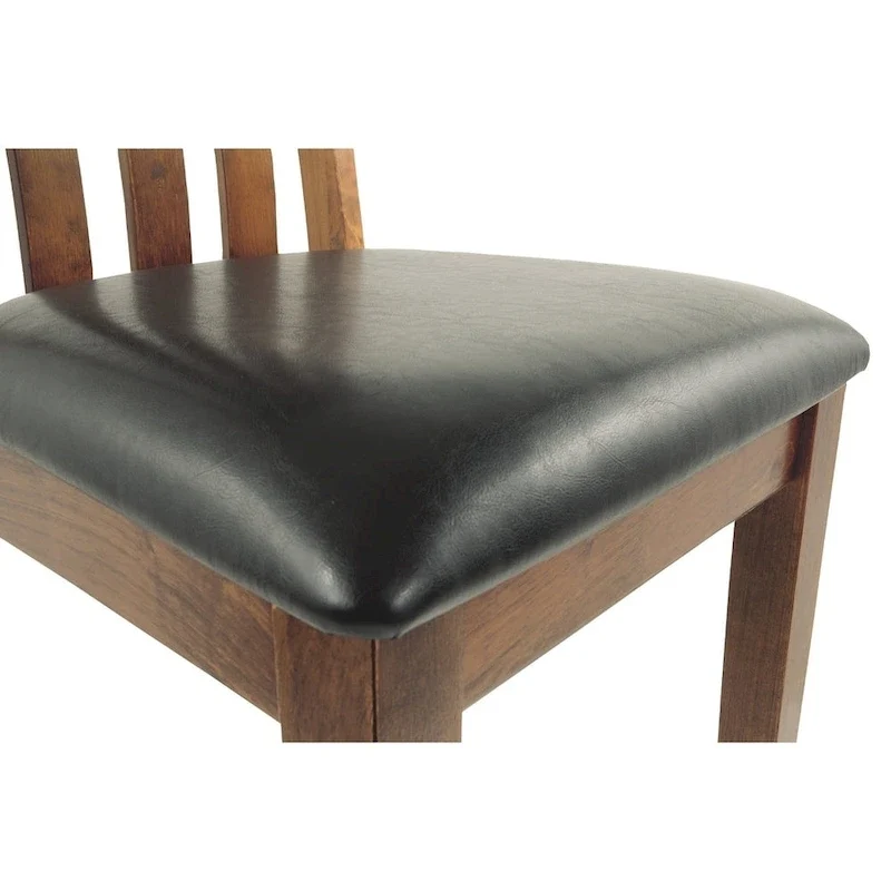 Ralene Dining Room Chair - Set of 2 - Medium Brown - 19.5 W x 22.63 D x 40.25 H