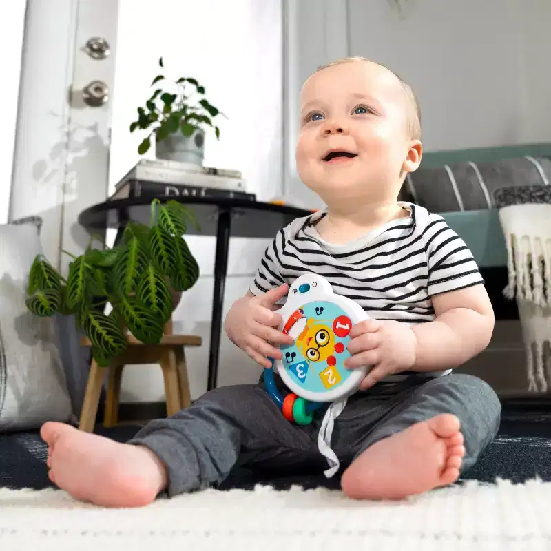 Baby Einstein Tiny Tempo Musical Toy Drum for 3+months