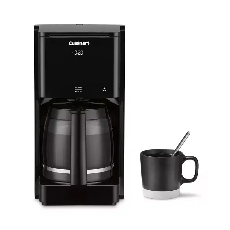 Refurbished: Cuisinart DCC-T20FR 14-Cup Programmable Coffeemaker Touchscreen, Black  Manufacturer Refurbished
