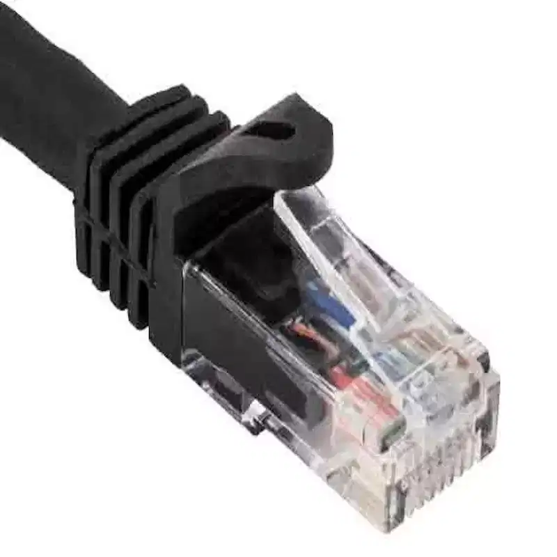 SANOXY Cables and Adapters; 0.5ft Cat6a 600 MHz UTP Snagless Ethernet Network Patch Cable, Black