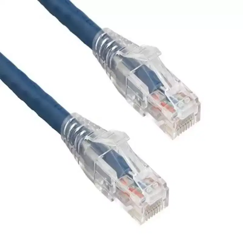 SANOXY Cables and Adapters; 14ft Cat6 550 MHz UTP Ethernet Network Patch Cable with Clear Snagless Boot, Blue