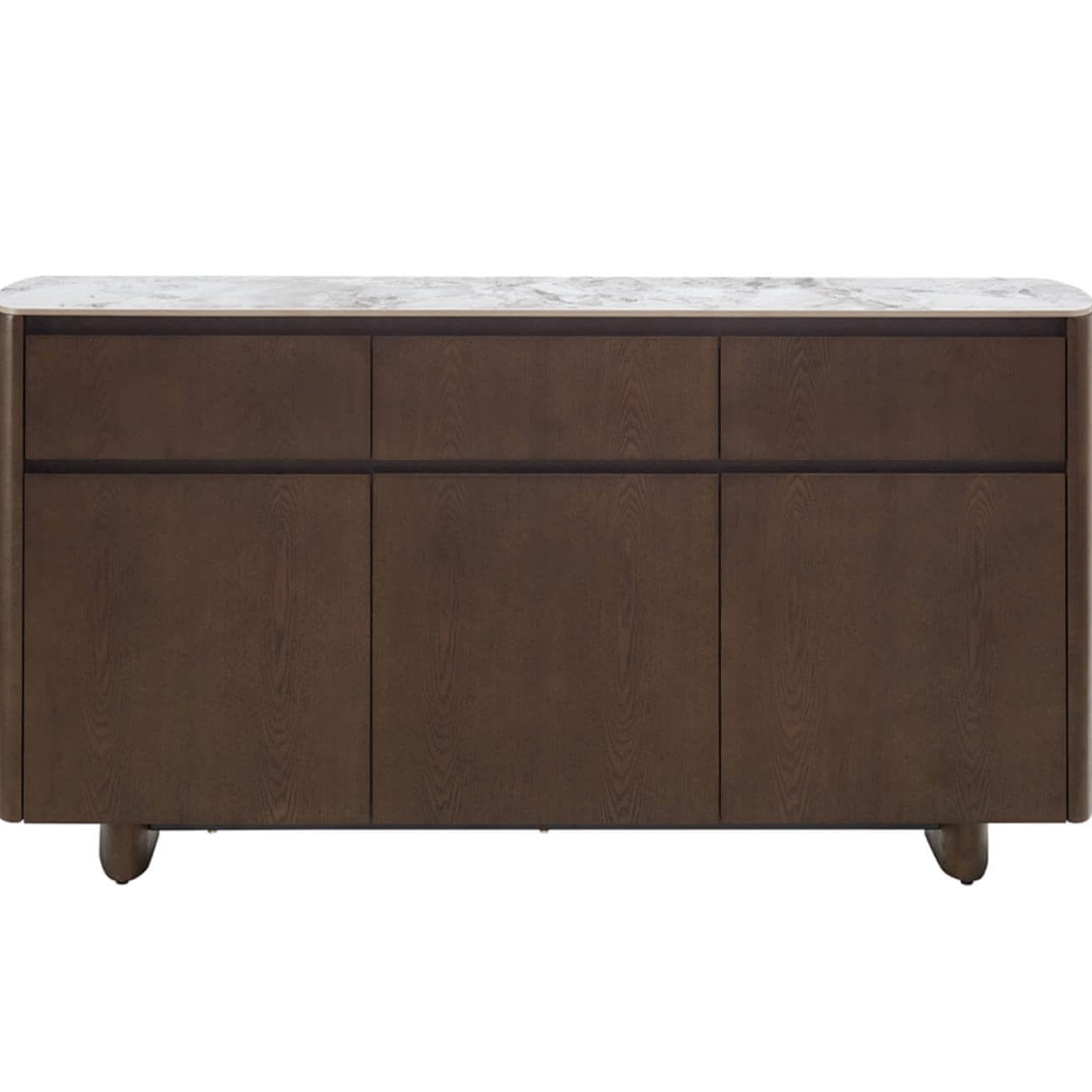 Walnut Sideboard with Stone Top