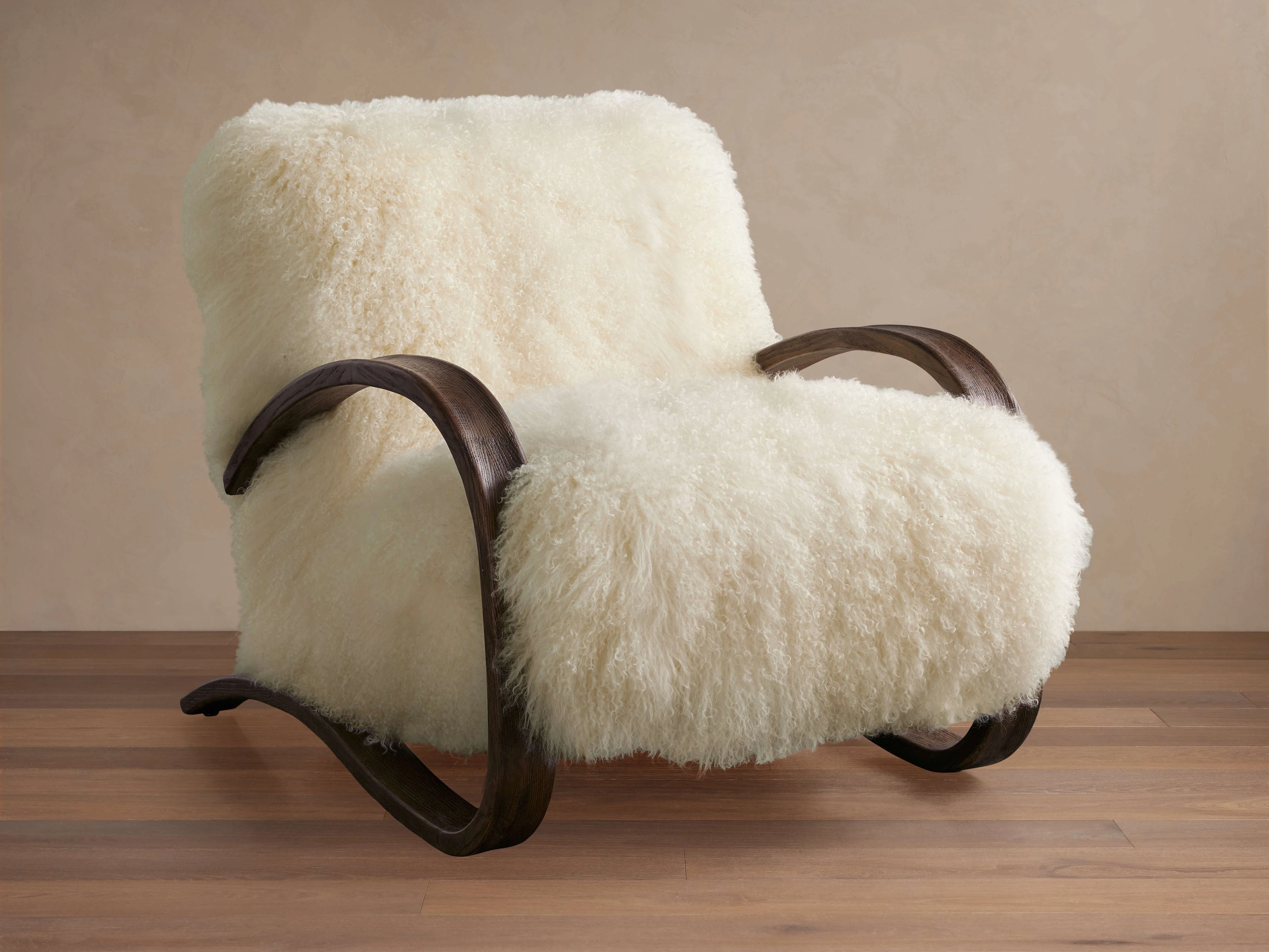 Mongolian Shearling Chair