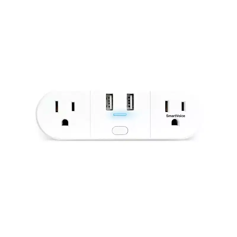 Emerson SmartVoice 4-in-1 Wall Plug White