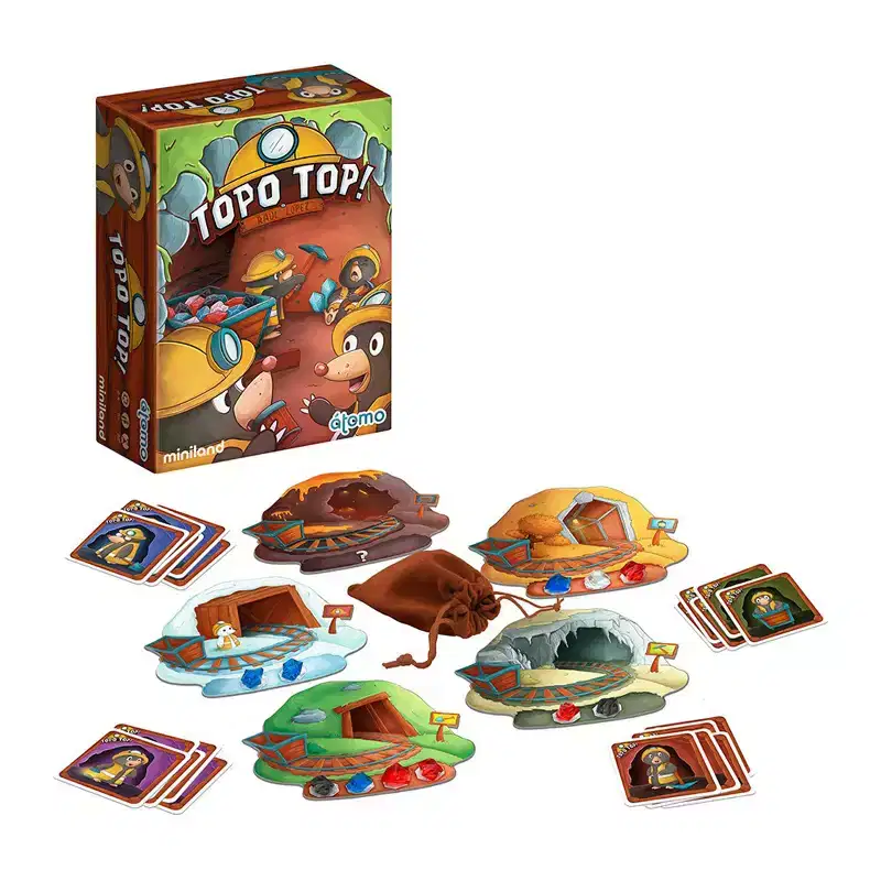 Miniland Topo Top Board Game