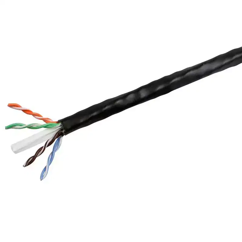 Monoprice Cat6 CMP Bulk Cable - 1000 Feet - Black | UTP, UL, Solid, 23AWG, 550Mhz, Pure Bare Copper Wire, Plenum, Reelex II