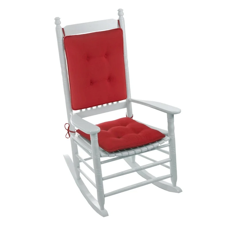 Solarium Indoor Outdoor Rocking Chair Cushion Set