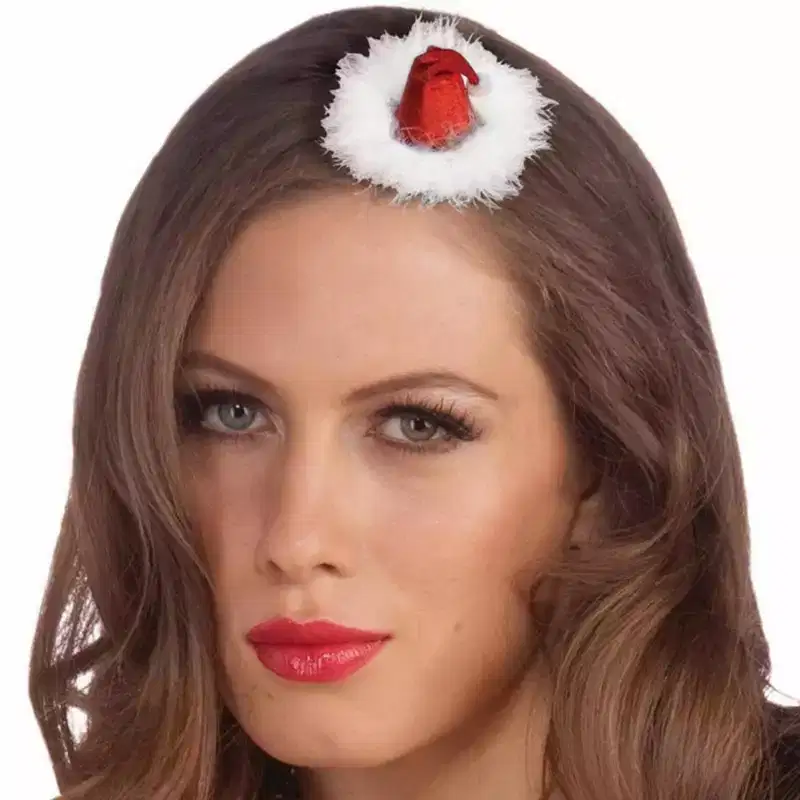 Forum Novelties Mini Santa Hat Women's Costume Accessory