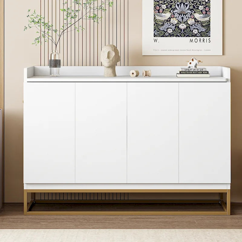 Queen Size Murphy Bed with Space-Saving Cabinet Design , Multi-Functional, 400lb Capacity