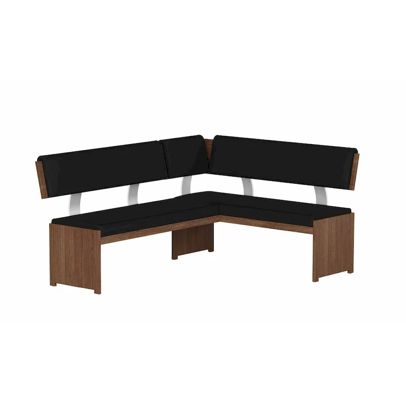 Upholstered Nook with Solid Wood Frame