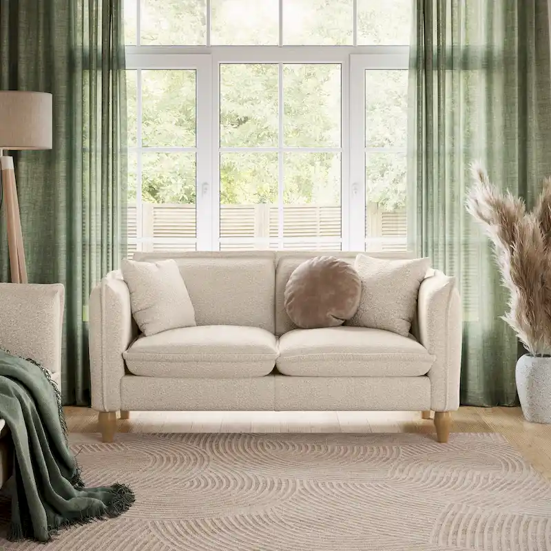 Henry Boucle Loveseat