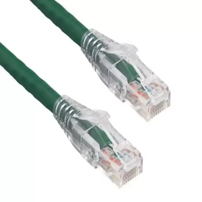 SANOXY Cables and Adapters; 20ft Cat6 550 MHz UTP Ethernet Network Patch Cable with Clear Snagless Boot, Green