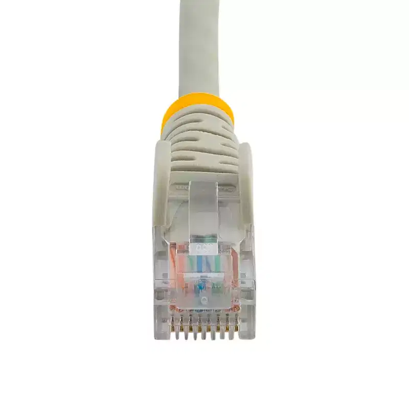 StarTech.com Cat5e Patch Cable - 20ft - 1 x RJ-45 Male - 1 x RJ-45 Male - Gray