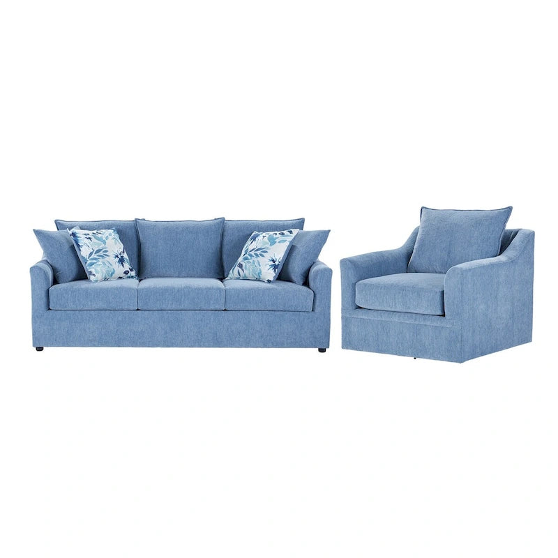 New Classic Furniture Anatasia 2-piece Living Room Set, Made in USA
