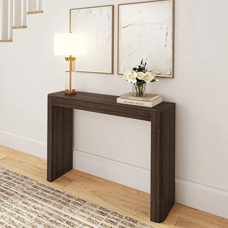 Plank and Beam Contour Console Table - 46