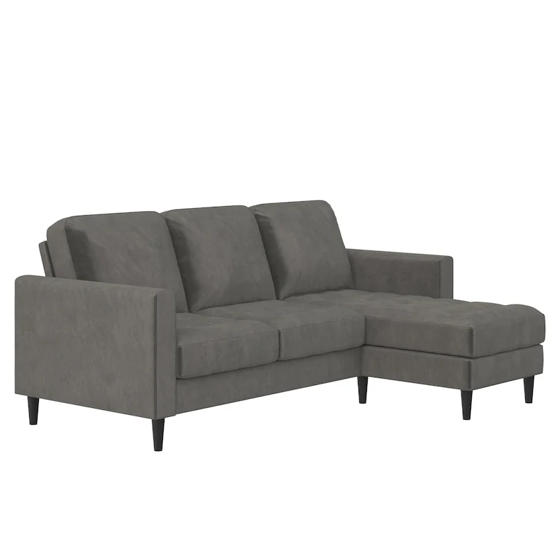 CosmoLiving by Cosmopolitan Strummer Reversible Sectional Sofa Couch