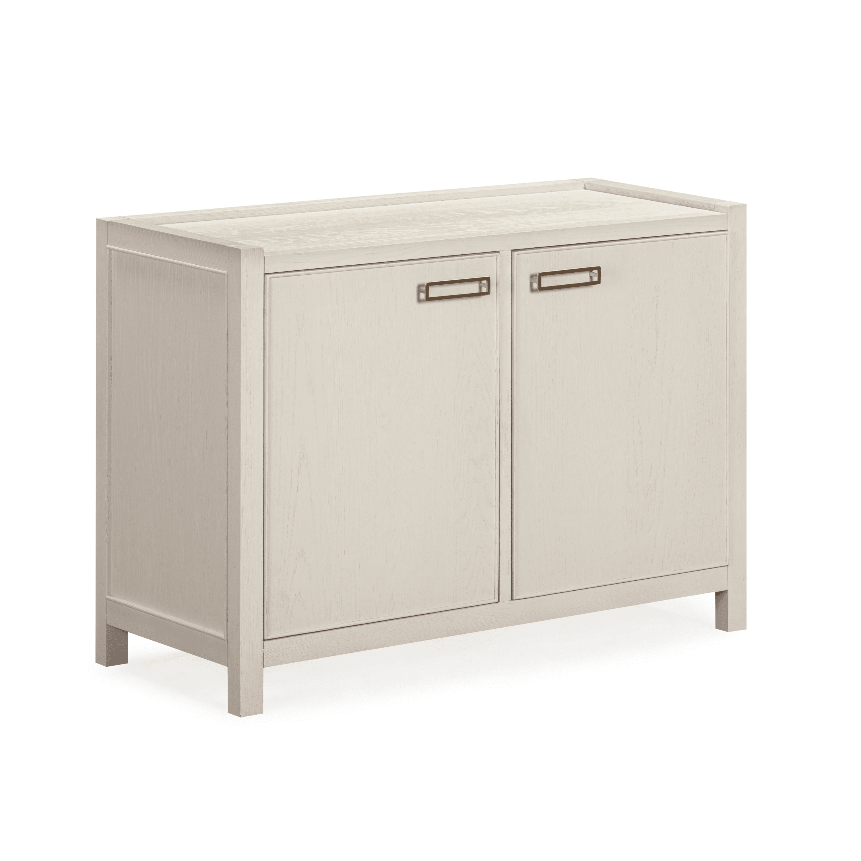 Cream Oak Veneer 2 Door Sideboard