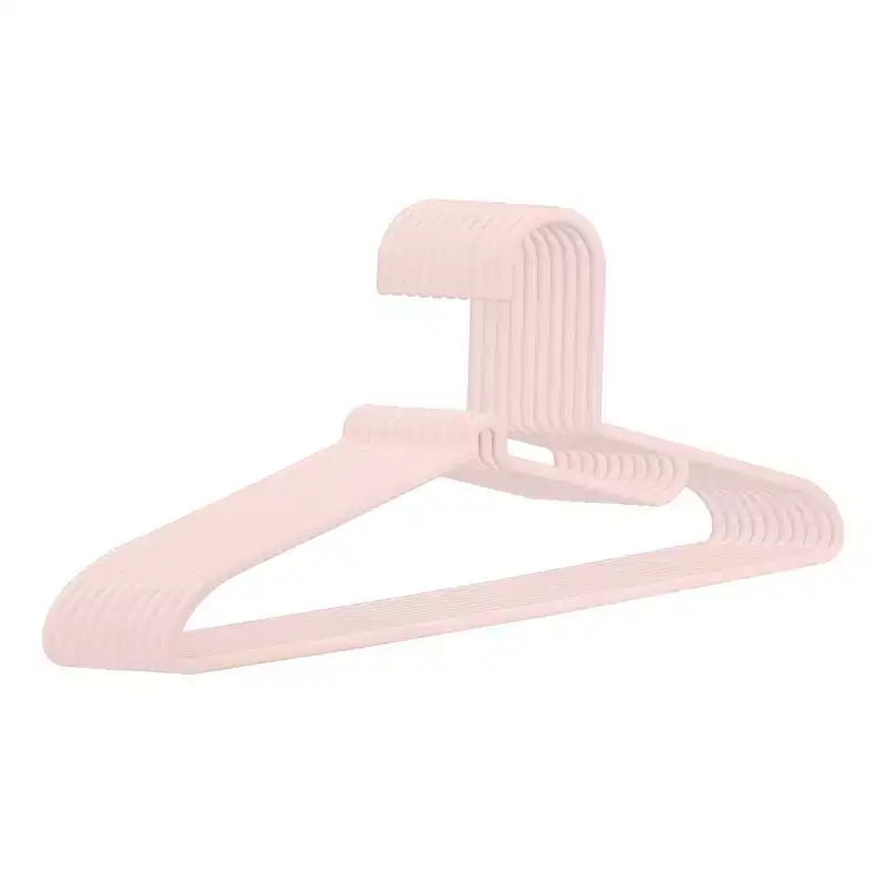 REGALWOVEN 10 Pcs Durable Material Space-Saving Smooth Edge Clothes Hangers