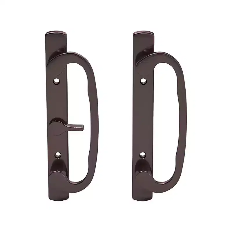Brixwell 13-245bz Patio Door Handle Offset Latch Bronze Finish