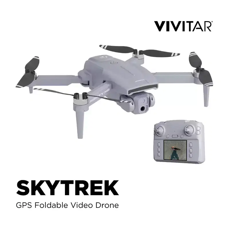 Vivitar SkyTrek GPS Foldable Video Drone