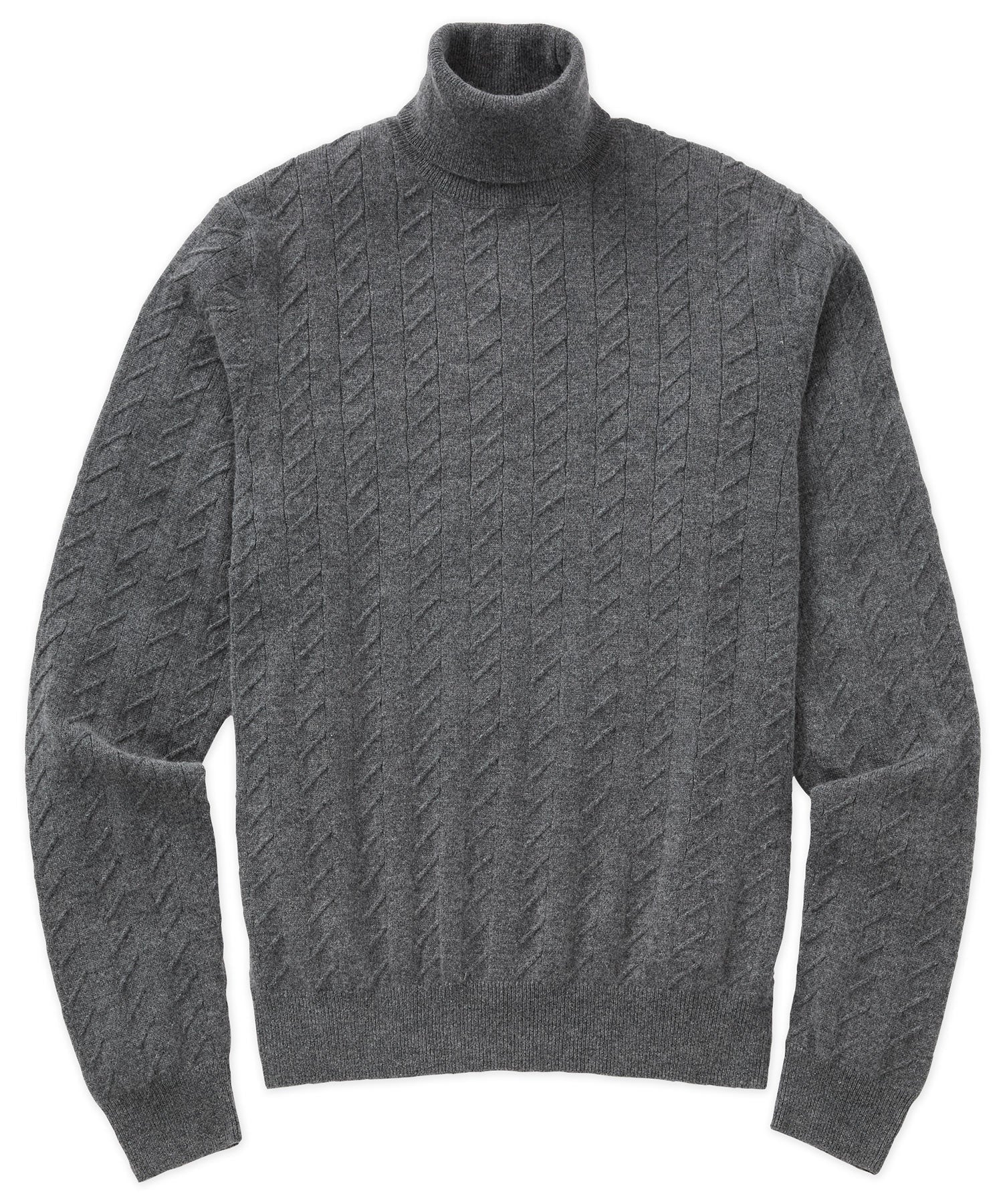 Long Sleeve Alpine Cable Turtleneck Sweater