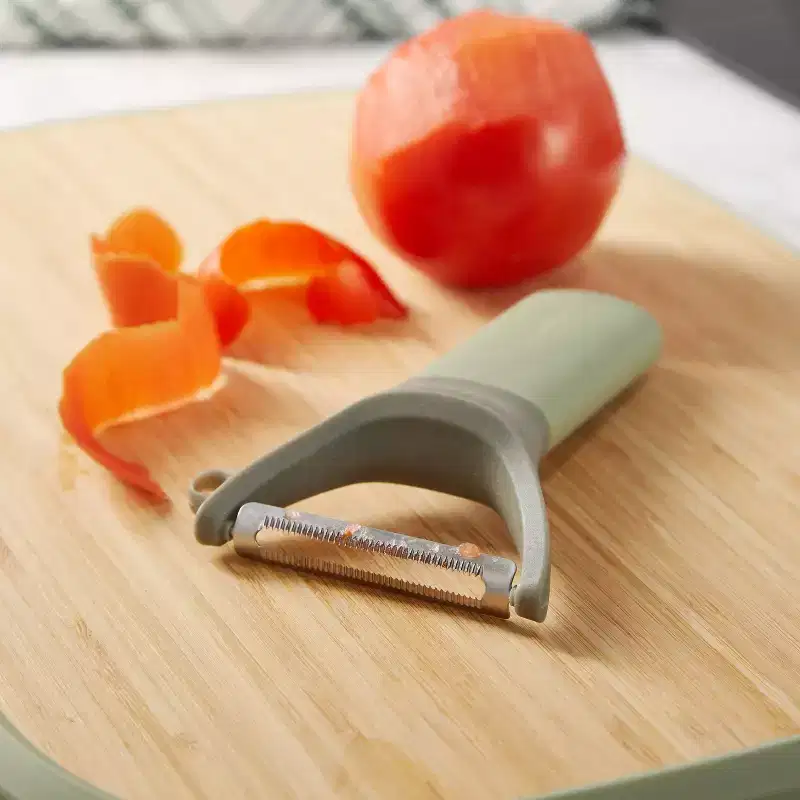 BergHOFF Balance Stainless Steel Serrated Y-Peeler 5, Recycled Material