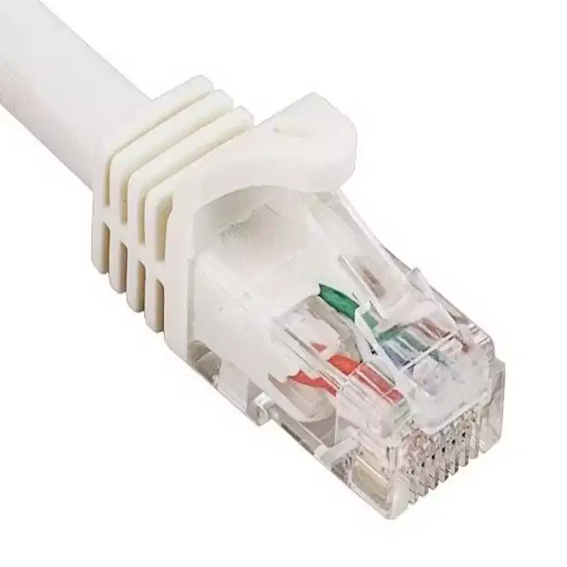 SANOXY Cables and Adapters; 6ft Cat6a 600 MHz UTP Snagless Ethernet Network Patch Cable, White