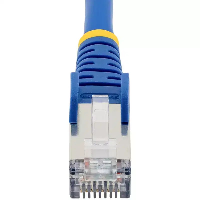 StarTech.com Low Smoke Zero Halogen 20ft CAT6a Ethernet Cable, Blue, RJ45 Patch Cord (NLBL20FCAT6APATCH).