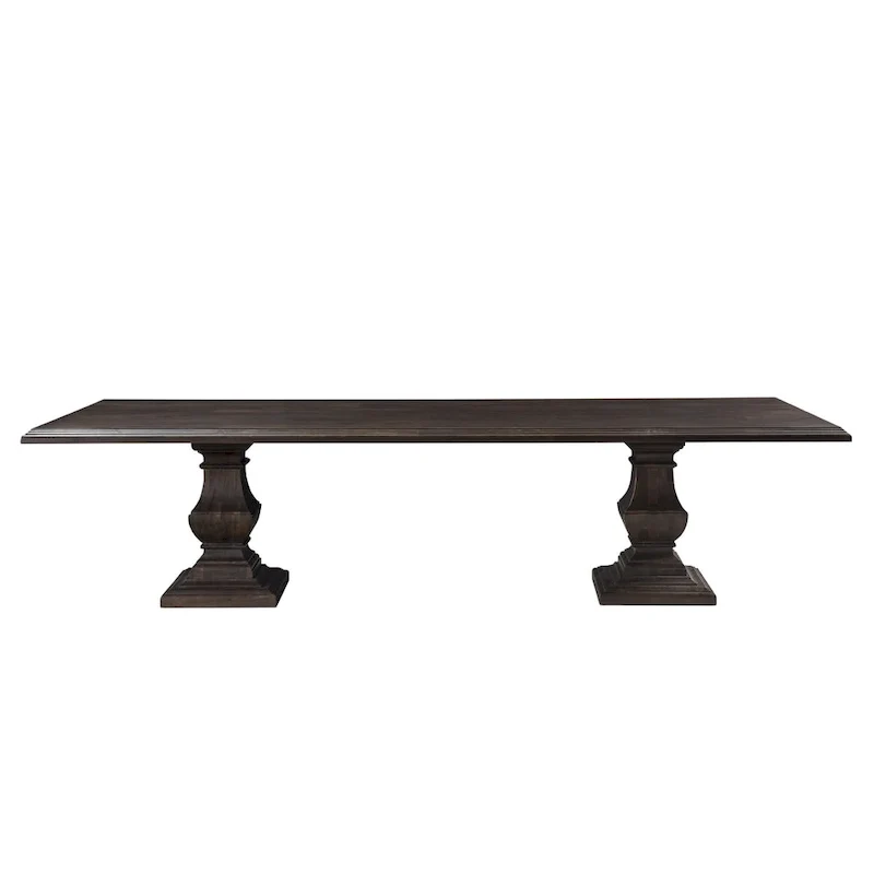 Vintage Brown Rectangle Dining Table