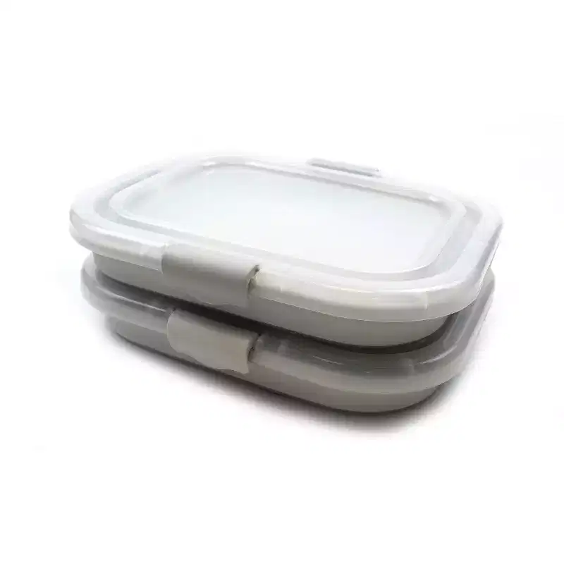 SAMMART 19.5L Set of 2 Collapsible Laundry Basket with Lid - Space Saving Storage Container