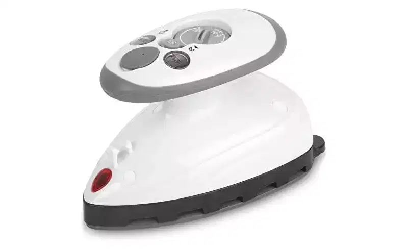 Ivation Small Mini Iron - Dual Voltage Portable Iron with Compact Design and Extra-Long Power Cord