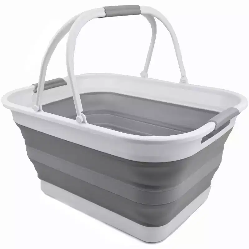 SAMMART 29L(7.6 Gallon) Collapsible Tub with Handles