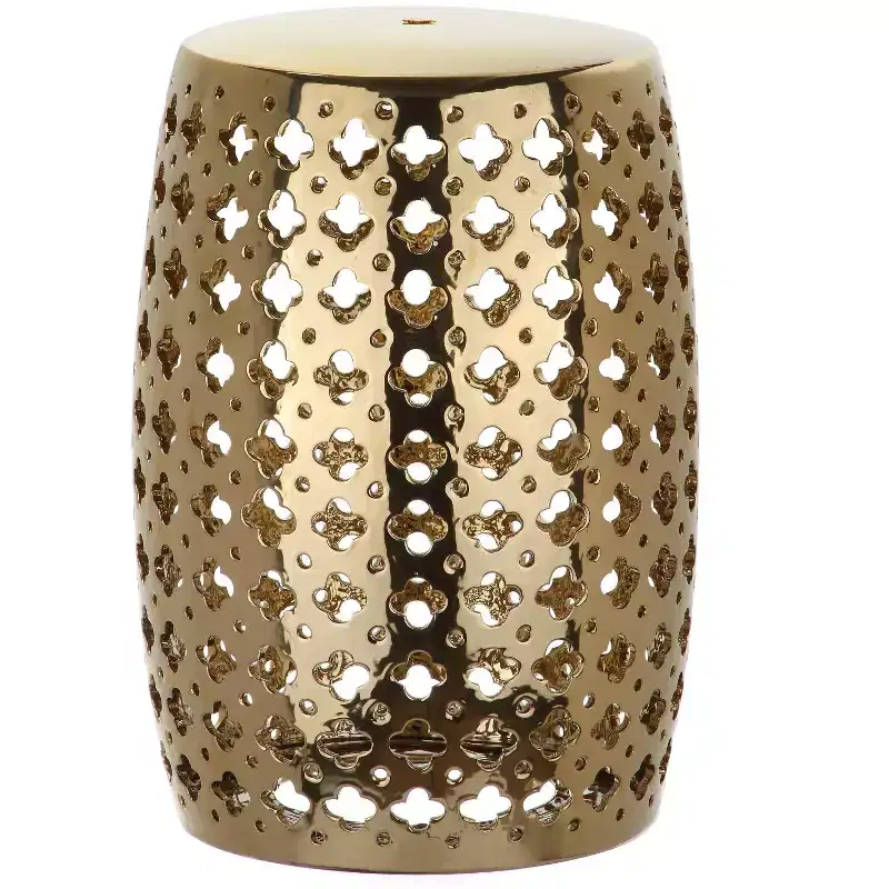Lacey Garden Stool - ACS4531 - Indoor/Outdoor - Safavieh