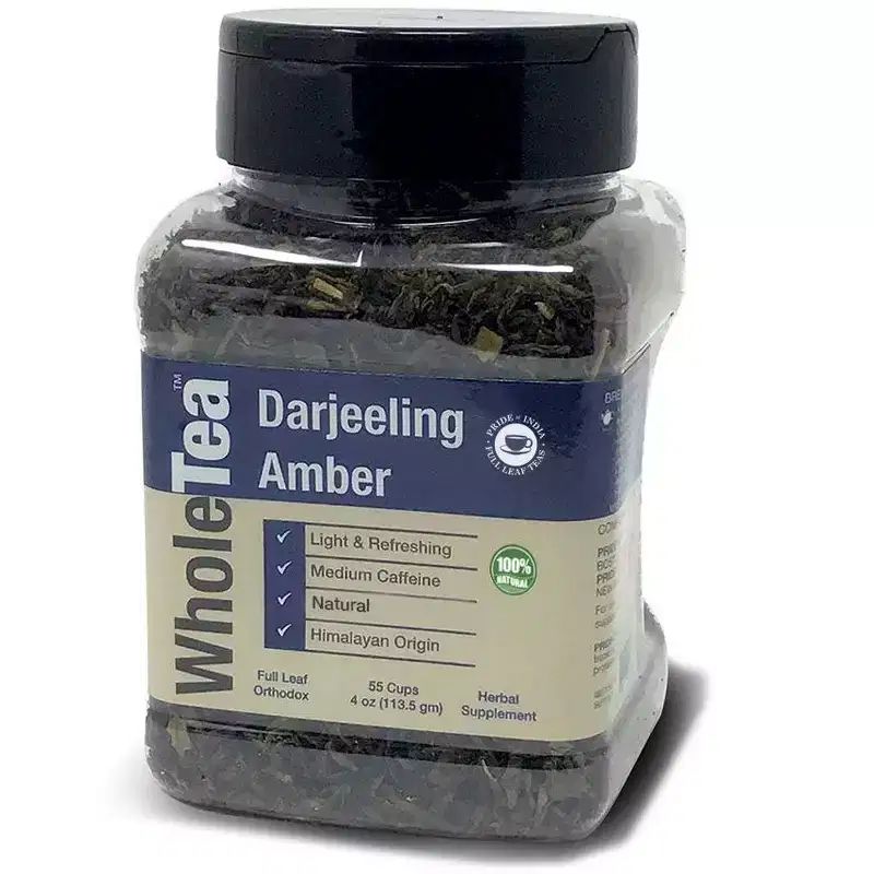 PRIDE OF INDIA Darjeeling Afternoon Black Tea PACK of 1 - 8 Oz