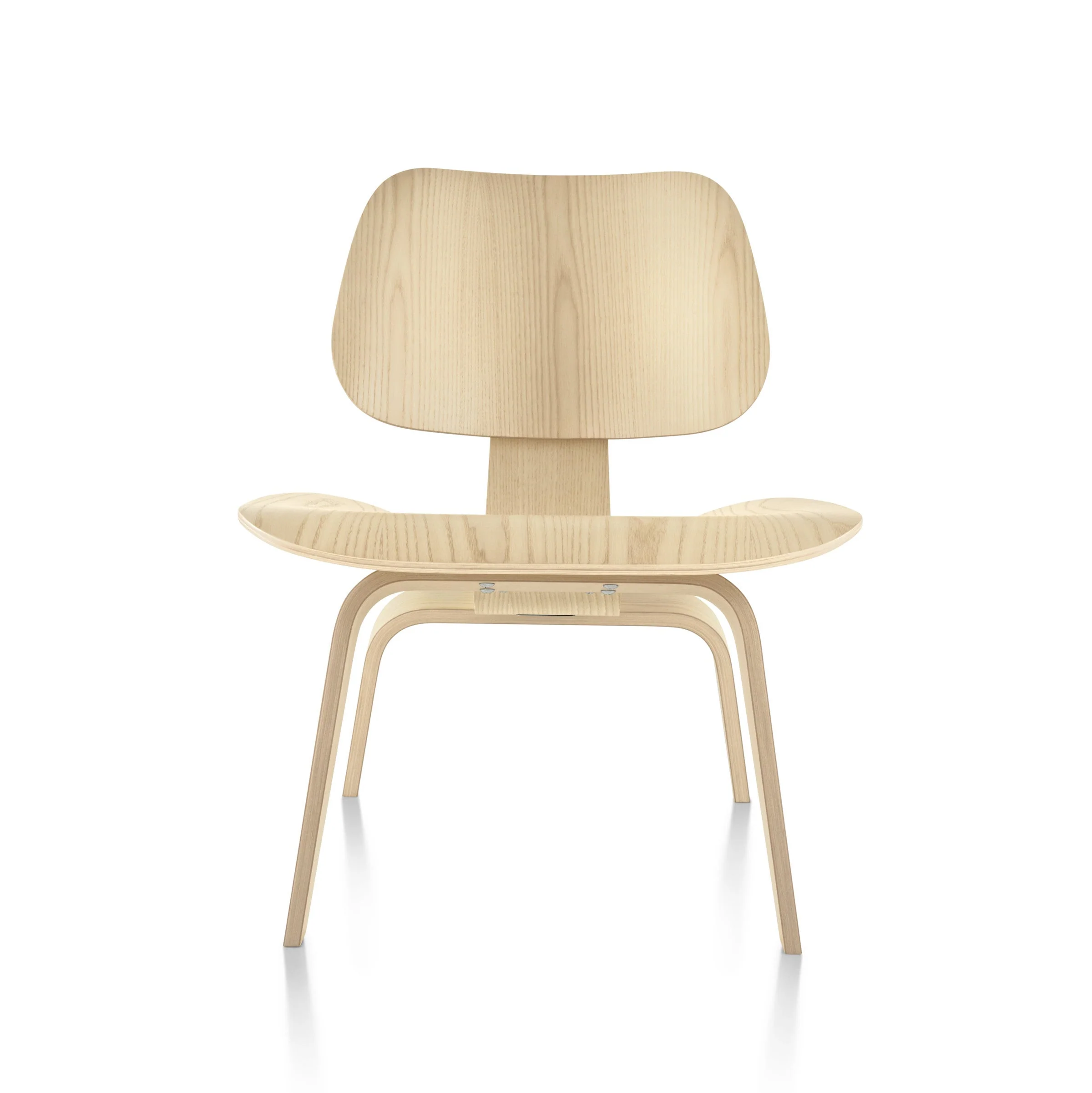 Modern Wood Veneer Armchair