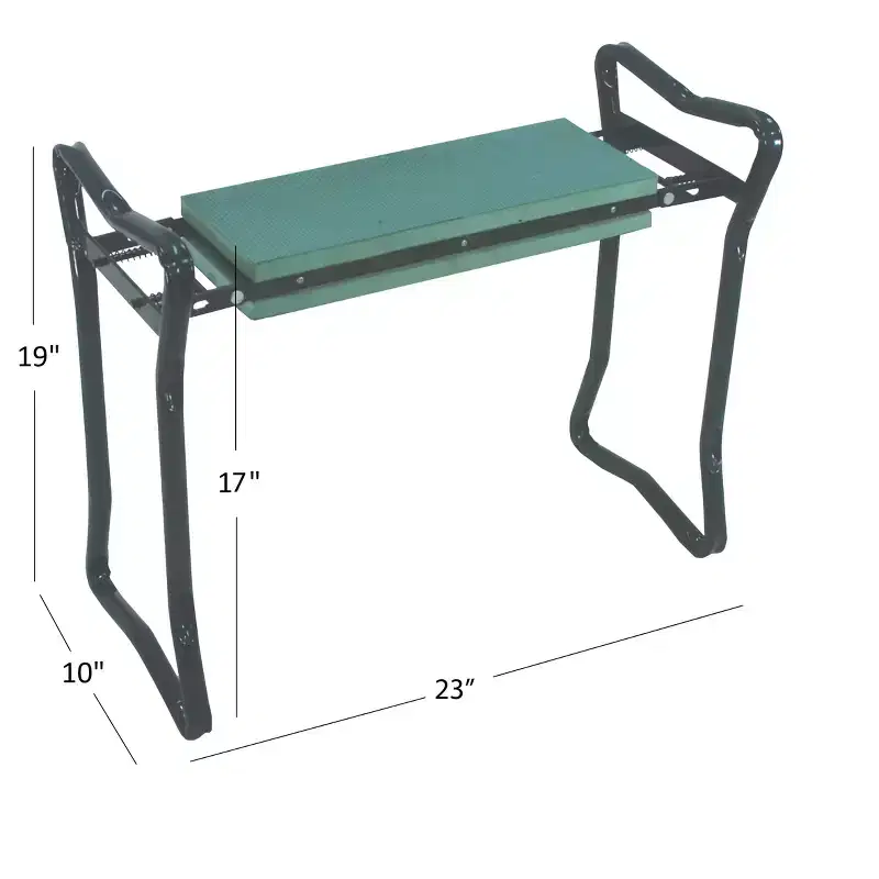 Tierra Garden Green Gardening Kneeler Seat