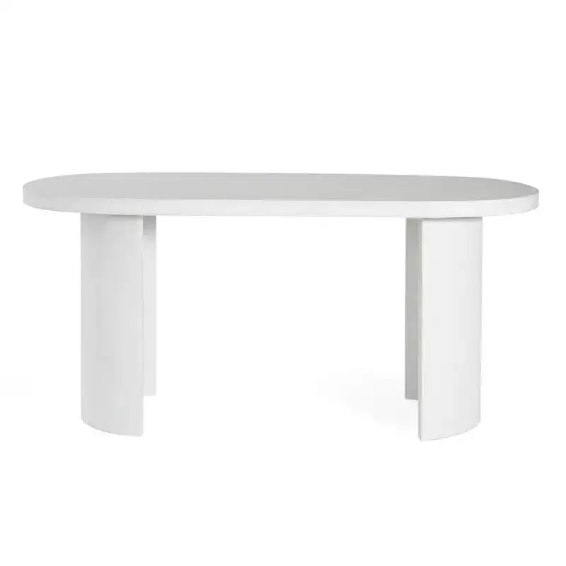 Christopher Knight Home Claire Modern 67.5'' Outdoor Concrete Terrazzo Dining Table