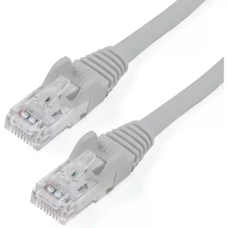 StarTech.com 12ft Gray Cat6 Patch Cable - Data and Networking Cables N6PATCH12GR
