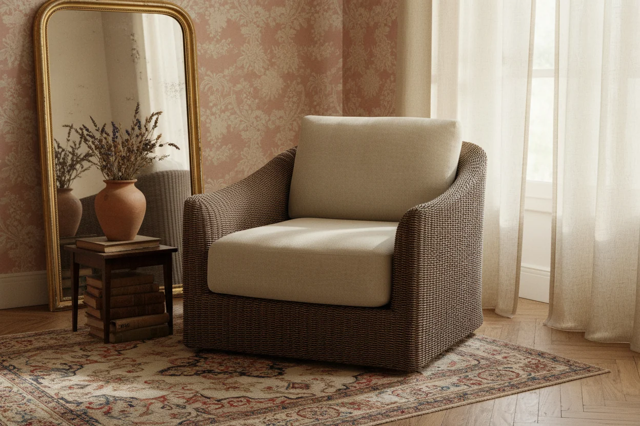 Ancona Outdoor Swivel Chair