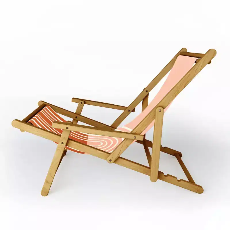 Grace Terracotta Pastel Sling Chair - Pink - Deny Designs