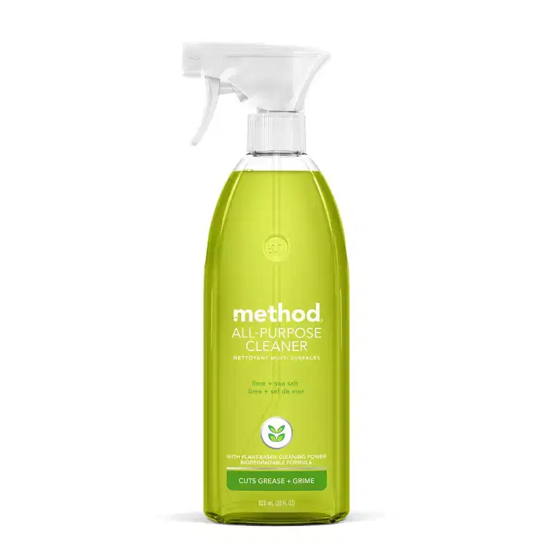 Method Lime + Sea Salt Cleaning Products All Purpose Cleaner: Hypoallergenic, Phosphate-Free, 28 fl oz Spray