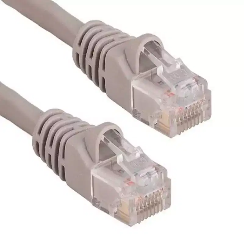 SANOXY Cables and Adapters; 50ft Cat5e 350 MHz UTP Snagless Crossover Ethernet Network Patch Cable, Gray