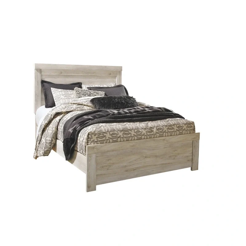 Signature Design by Ashley Bellaby Panel Headboard - Whitewash